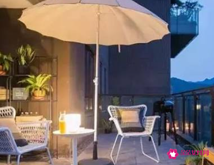 露天阳台装修效果图简约