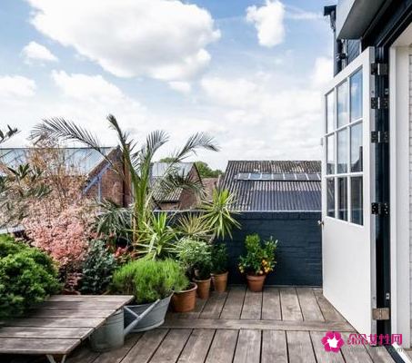 露天阳台装修效果图简约