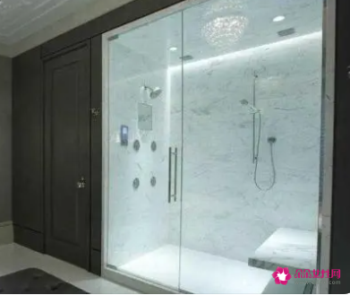 家用卫生间干湿隔断玻璃门