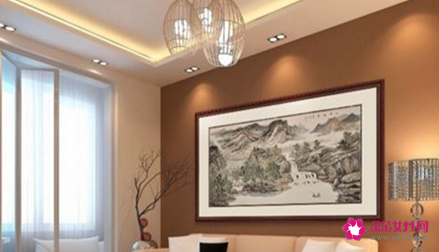 客厅摆放什么画招财