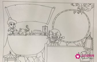 水浒传手抄报a3纸简单