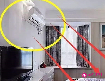 空调直吹床头怎么办