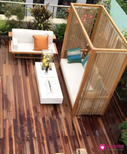 露天阳台装修效果图简约