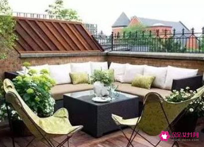 露天阳台装修效果图简约