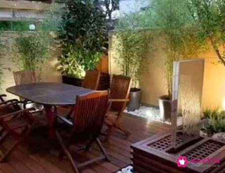 露天阳台装修效果图简约