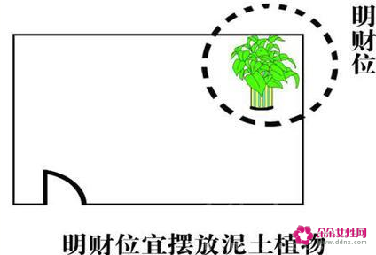 室内的招财位置