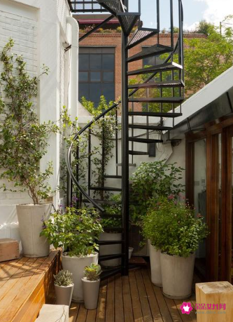 露天阳台装修效果图简约