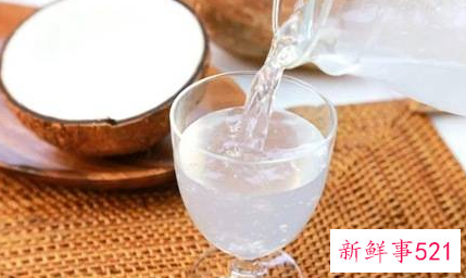 椰子水的用途