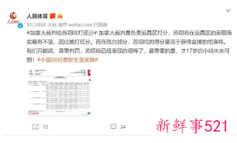 苏翊鸣回应“被打低分”争议