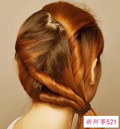 长头发怎么扎减龄又好看