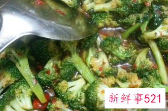 家常炒西兰花的做法