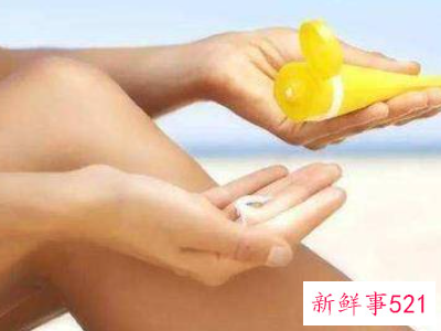 最易犯的几个防晒误区