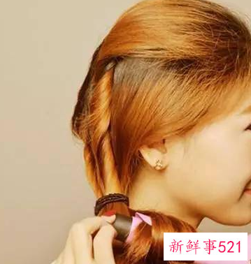 长头发怎么扎减龄又好看