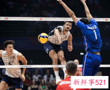 中国男排世界排名上升至19位