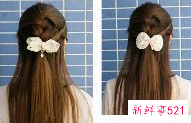 长头发怎么扎减龄又好看