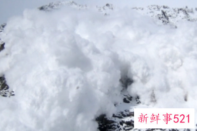 梦见发生雪崩