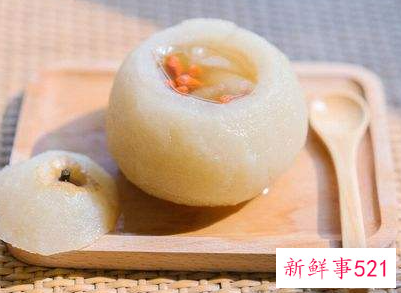 川贝炖雪梨的功效