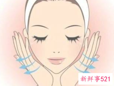 脸下垂提升手法