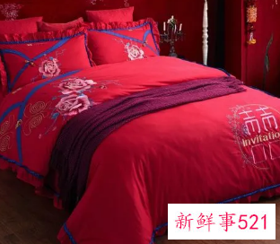 结婚一定要铺大红色床单吗