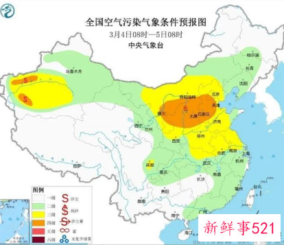 北方多地将迎来大范围沙尘