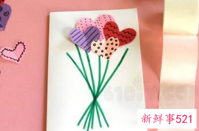 贺卡怎么做简单又漂亮母亲节