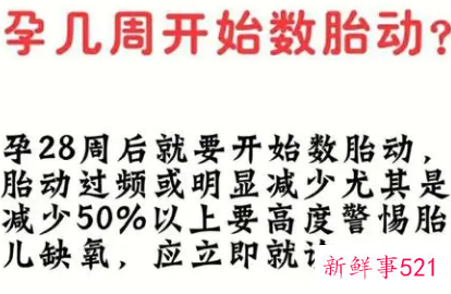 如何数胎动次数