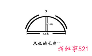 弧形面积计算方法