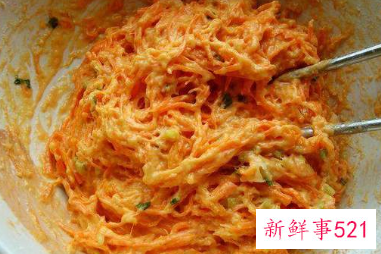 炸萝卜素丸子香酥的小窍门