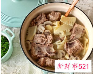 白蘑菇排骨汤