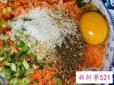 炸萝卜素丸子香酥的小窍门