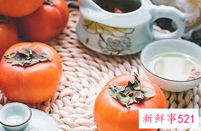 吃完柿子吃什么会中毒