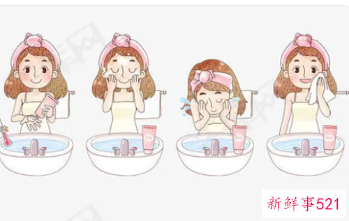 清洁护肤的步骤