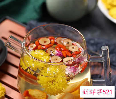 红枣枸杞茶美容