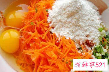 炸萝卜素丸子香酥的小窍门