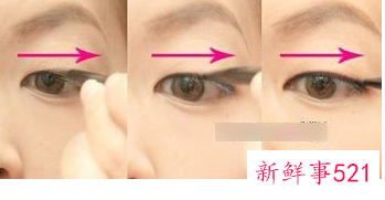 眼线做法教程