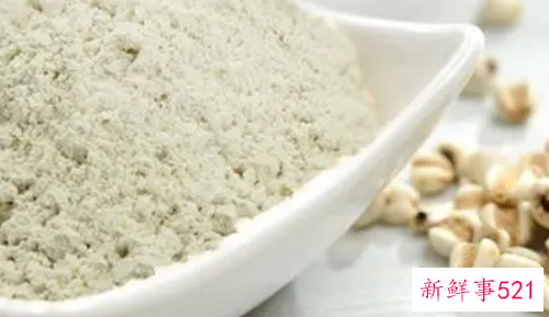薏仁粉面膜的功效有哪些