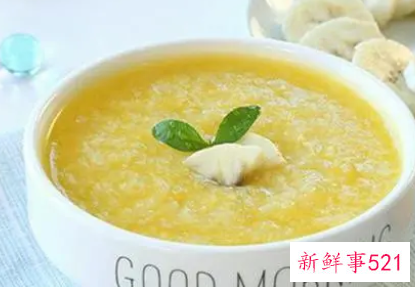 营养又减肥的香蕉粥