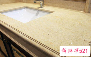 旧的大理石台面抛光