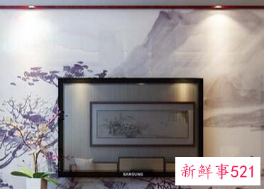 中式电视背景墙装修效果图新款