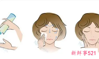 正确涂水乳的手法