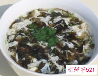 海带豆腐虾皮汤的功效