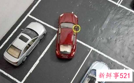 现实倒车入库看哪四点最准有图解