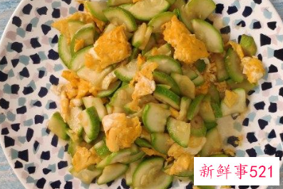 角瓜炒鸡蛋的做法窍门