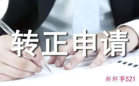 转正申请书怎么写