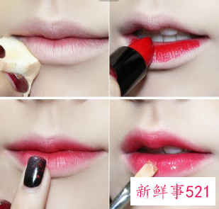 口红太红了怎么涂