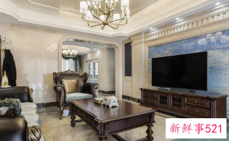 5米电视墙装修效果图