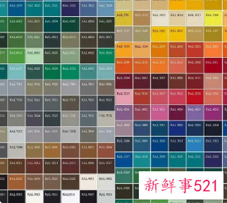 各种颜色调配公式一览表