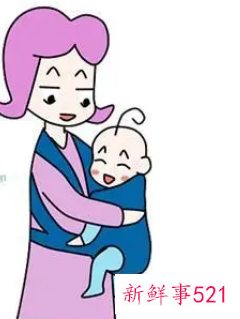 五个月正确竖抱