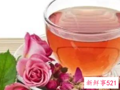 玫瑰花茶的作用与功效