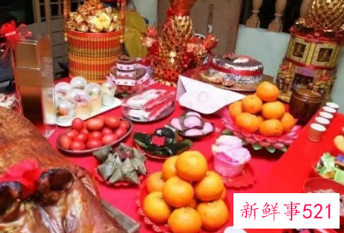 祭祀贡品有什么讲究